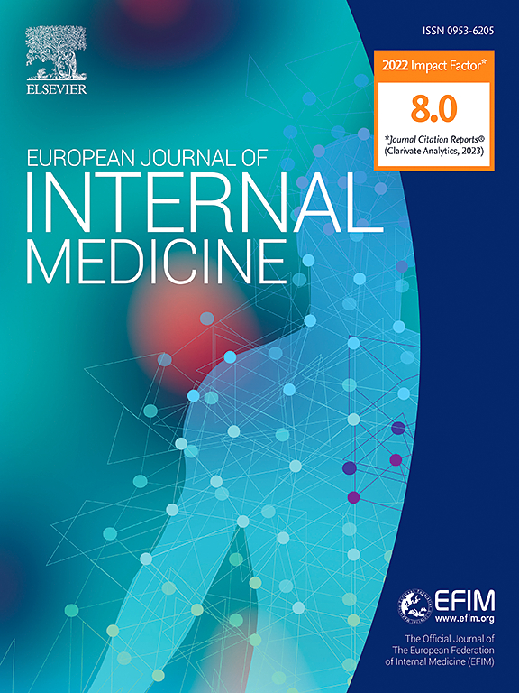 Go to journal home page - European Journal of Internal Medicine